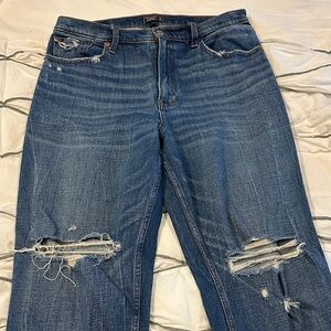 14L/32L Curve love Ultra High Rise Straight Abercrombie Jeans